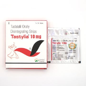 タスティリア10mgの箱と包装