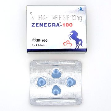 ゼネグラ100mg(12錠)の箱とシート