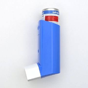 アスタリンインヘラー100mcgの吸入器側面