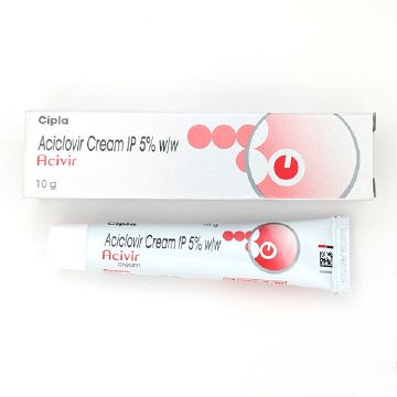 アシビルクリーム5%の箱とチューブ
