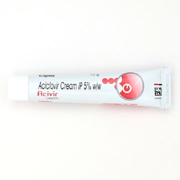 アシビルクリーム5%のチューブ