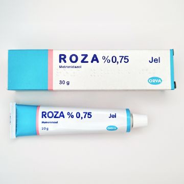 ロザジェル0.75%の箱とチューブ