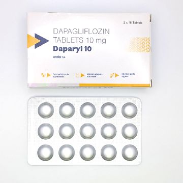 ダパリル10mg(30錠)の箱とシート