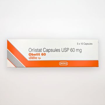 オベリット60mg(50錠)の箱正面