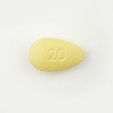 ビダリスタ20mgの錠剤