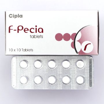 フィンペシア(キノリンイエローフリー)1mg(100錠)の箱とシート