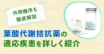 葉酸代謝拮抗薬の適応疾患を詳しく紹介｜作用機序も徹底解説