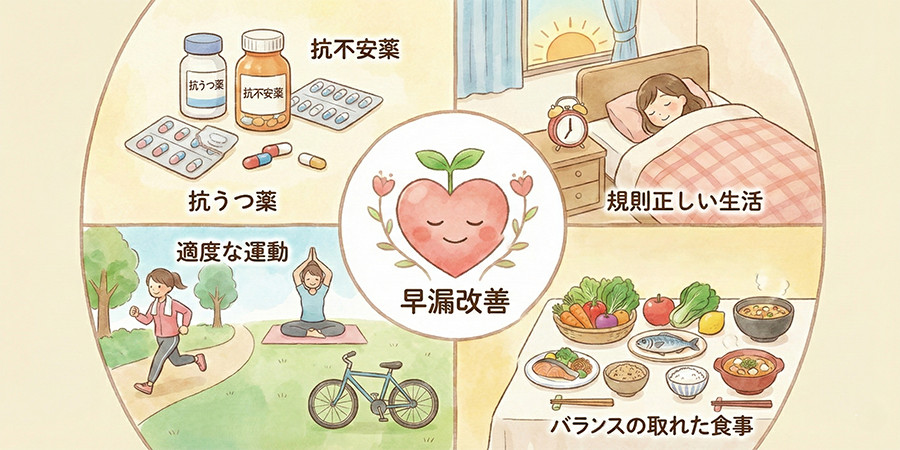 医薬品と生活習慣の改善方法