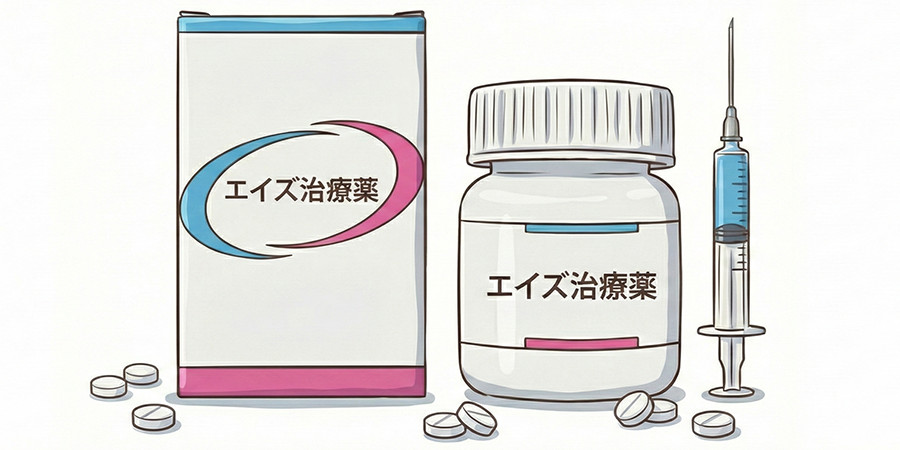 エイズ治療薬の主要な種類と比較