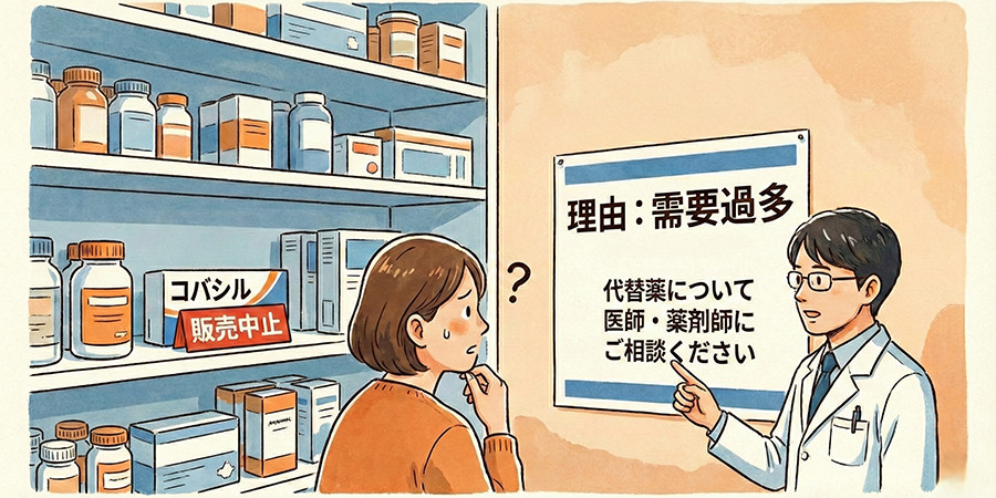 コバシルの販売中止とその理由